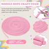 image:imageFrienda 58 Inch x 40 ft Orange Foam Noodles for Crafts Versatile Pool Noodles Foam Tubes Cylinder Rods for Modeling DIY Arts and Crafts SuppliesPink