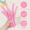 image:imageFrienda 58 Inch x 40 ft Orange Foam Noodles for Crafts Versatile Pool Noodles Foam Tubes Cylinder Rods for Modeling DIY Arts and Crafts SuppliesPink
