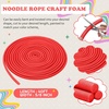 image:imageFrienda 58 Inch x 40 ft Orange Foam Noodles for Crafts Versatile Pool Noodles Foam Tubes Cylinder Rods for Modeling DIY Arts and Crafts SuppliesRed