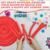 image:imageFrienda 58 Inch x 40 ft Orange Foam Noodles for Crafts Versatile Pool Noodles Foam Tubes Cylinder Rods for Modeling DIY Arts and Crafts SuppliesRed