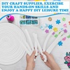 image:imageFrienda 58 Inch x 40 ft Orange Foam Noodles for Crafts Versatile Pool Noodles Foam Tubes Cylinder Rods for Modeling DIY Arts and Crafts SuppliesWhite