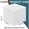 image:imageFrienda 6 Pack 2 x 20 x 20 High Density Foam Cushion 22 Density 50 Ild3 X 24 X 24