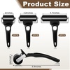 image:imageFrienda 6 Pack Rubber Brayer Rollers 47 in Hard Rubber Rollers2 Inches  32 Inch  47 Inches