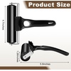 image:imageFrienda 6 Pack Rubber Brayer Rollers 47 in Hard Rubber Rollers47 Inches