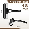 image:imageFrienda 6 Pack Rubber Brayer Rollers 47 in Hard Rubber Rollers47 Inches