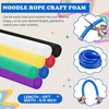 image:imageFrienda 7 Pcs Foam Noodles for Crafts 70 ft 58 Inch Multicolor Pool Tube Noodles Foam Versatile Pool Rod Rope Cylinder for Modeling DIY Arts and Crafts SuppliesBrightBright