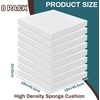 image:imageFrienda 8 Pack 2 x 20 x 20 Upholstery High Density Craft Foam2 x 18 x 18