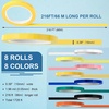 image:imageFrienda 8 Rolls Colors Autoclave Tape Surgical Instrument Tapes8