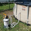 image:imageFrienda Flexible Hose Pvc Tubing with Fasteners 1 Inch ID 10 Ft10 Ft  1 inch ID