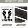 image:imageFrienda Paper Floor Mats Disposable Waterproof Car PadsBrown22 X 17 InchWhite