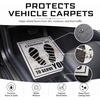 image:imageFrienda Paper Floor Mats Disposable Waterproof Car PadsBrown22 X 17 InchWhite