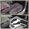 image:imageFrienda Paper Floor Mats Disposable Waterproof Car PadsBrown22 X 17 InchWhite