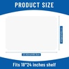 image:imageFrienda Wire Shelf Liners18 x 48 InchClearSet of 10Clear