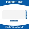 image:imageFrienda Wire Shelf Liners18 x 48 InchClearSet of 10Clear