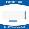 image:imageFrienda Wire Shelf Liners18 x 48 InchClearSet of 10Clear