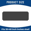 image:imageFrienda Wire Shelf Liners18 x 48 InchClearSet of 10Gray