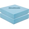 image:imageFrienda 2 Pack 2 x 16 x 16 Upholstery High Density Foam Square WhiteBlue