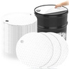 image:imageFrienda 25 Pcs Drum Top Oil Absorbent Pads for 55 Gallon Drums GrayWhite