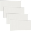 image:imageFrienda 4 Pcs Fluorescent Light Covers 24x24x0122x46x01