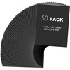 image:imageFrienda 50 Pack Foam Board 11 X 14 Inch White for School Art ProjectsBlack