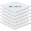 image:imageFrienda 6 Pack 2 x 20 x 20 High Density Foam Cushion 22 Density 50 Ild1 X 18 X 18