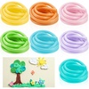 image:imageFrienda 7 Pcs Foam Noodles for Crafts 70 ft 58 Inch Multicolor Pool Tube Noodles Foam Versatile Pool Rod Rope Cylinder for Modeling DIY Arts and Crafts SuppliesBrightMacaron