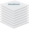 image:imageFrienda 8 Pack 2 x 20 x 20 Upholstery High Density Craft Foam1 x 24 x 24