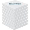 image:imageFrienda 8 Pack 2 x 20 x 20 Upholstery High Density Craft Foam2 x 16 x 16