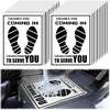 image:imageFrienda Paper Floor Mats Disposable Waterproof Car PadsBrown22 X 17 InchWhite