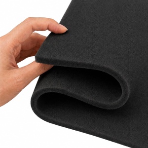 image:imageFrienda 1 Pack 36 x 24 x 3 Upholstery High Density Craft Foam WhiteBlack