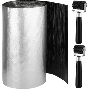 image:imageFrienda 200 Mils 5mm 95 Sqft Car Sound Heat Sound Deadening Insulation Mat with 2 Rubber Roller 315 x 433 Inch Automotive Noise Deadener Auto Heat Mat Shield Noise Deadening for Hood Ceiling Door24 x 425 Inch  70Sqft  5 mm