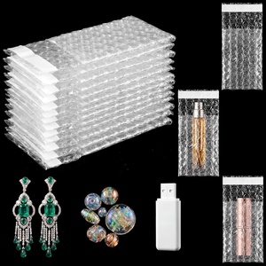 image:imageFrienda 300 Pcs Self Adhesive Bubble Bags Packing Pouches 315 X 4150