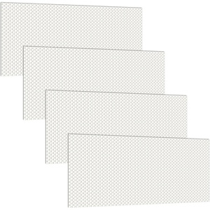 image:imageFrienda 4 Pcs Fluorescent Light Covers 24x24x012375x4775x01