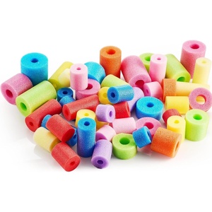 image:imageFrienda 50 Pcs Pool Noodle Bits 256 Od X 098 Id Pastel ColorsPastel Colors