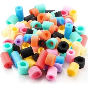 image:imageFrienda 50 Pcs Pool Noodle Bits 256 Od X 098 Id Pastel ColorsRegular Colors