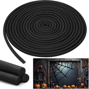 image:imageFrienda 58 Inch x 40 ft Orange Foam Noodles for Crafts Versatile Pool Noodles Foam Tubes Cylinder Rods for Modeling DIY Arts and Crafts SuppliesBlack
