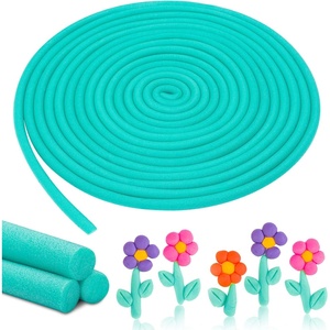 image:imageFrienda 58 Inch x 40 ft Orange Foam Noodles for Crafts Versatile Pool Noodles Foam Tubes Cylinder Rods for Modeling DIY Arts and Crafts SuppliesGreen