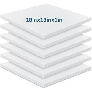 image:imageFrienda 6 Pack 2 x 20 x 20 High Density Foam Cushion 22 Density 50 Ild1 X 18 X 18
