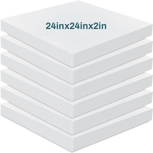 image:imageFrienda 6 Pack 2 x 20 x 20 High Density Foam Cushion 22 Density 50 Ild2 X 24 X 24
