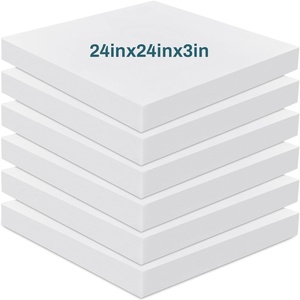 image:imageFrienda 6 Pack 2 x 20 x 20 High Density Foam Cushion 22 Density 50 Ild3 X 24 X 24