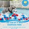 image:imageFrienda 50 Pcs Pool Noodle Bits 118236 Dia Regular ColorsIndependence Day Colors