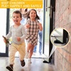 image:imageFrienda 18 Pcs Rubber Door Stoppers Wedge Heavy Duty Bottom Stop BlackBlack