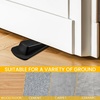 image:imageFrienda 18 Pcs Rubber Door Stoppers Wedge Heavy Duty Bottom Stop BlackBlack