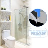 image:imageFrienda 2 Pack 26 Inch Rv Shower Vinyl Sweep and Seal Straight Edge26 Inch
