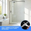 image:imageFrienda 2 Pack 26 Inch Rv Shower Vinyl Sweep and Seal Straight Edge26 Inch