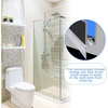image:imageFrienda 2 Pack 26 Inch Rv Shower Vinyl Sweep and Seal Straight Edge26 Inch