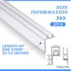 image:imageFrienda 2 Pack 26 Inch Rv Shower Vinyl Sweep and Seal Straight Edge325 Inch
